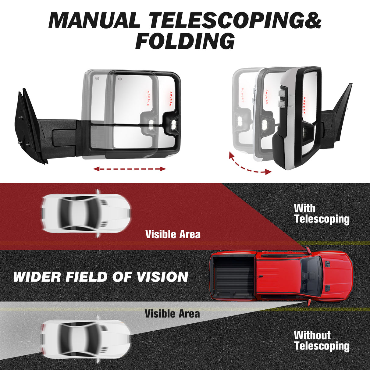 Besq-Extendable-Telescopic-Towing-Mirror-for-2007-2013-Chevy-Silverado-GMC-Modern-Design-for-Classic-Models-07CS-Manual-Folding-Telescoping