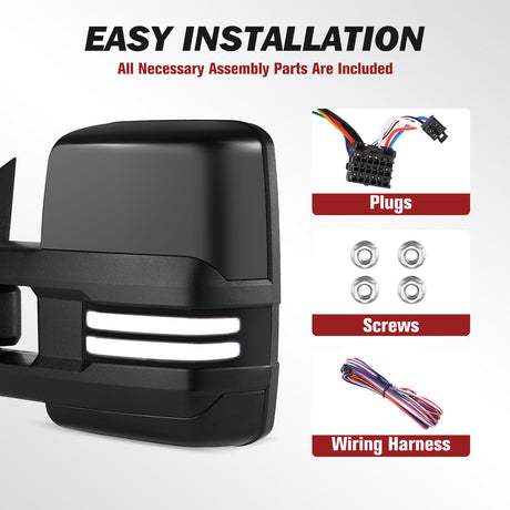 Besq-Telescopic-Towing-Mirrors-for-2014_2019-Chevy-Silverado-GMC-Sierra-Custom-Extendable-Design-PBC14-SDBP-easy-installation