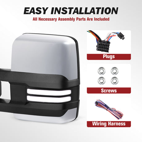 Besq-Telescopic-Towing-Mirrors-for-2014_2019-Chevy-Silverado-GMC-Sierra-Custom-Extendable-Design-PSC14-SDB-easy-installation