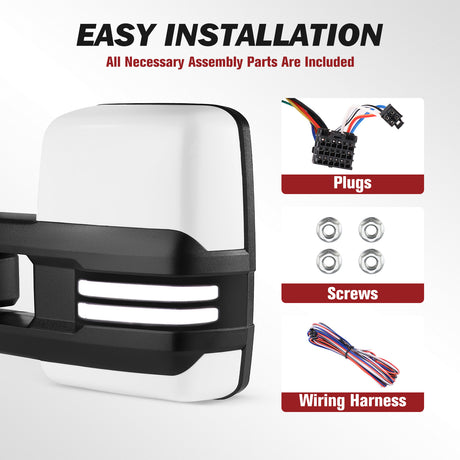 Besq-Telescopic-Towing-Mirrors-for-2014_2019-Chevy-Silverado-GMC-Sierra-Custom-Extendable-Design-PWC14-SDB-easy-installation