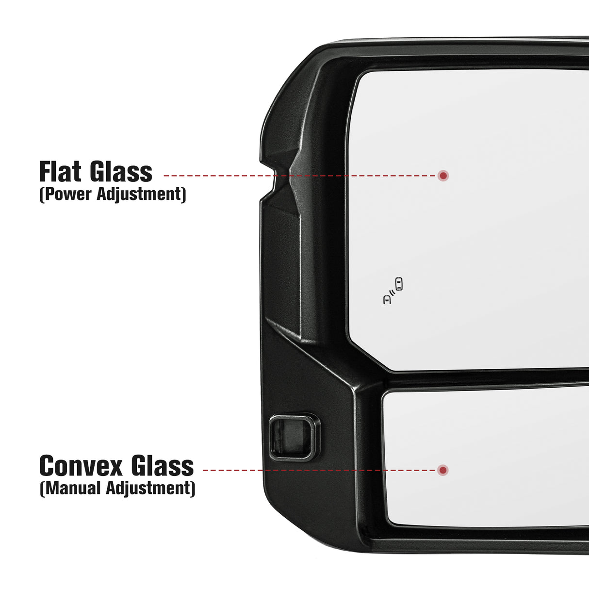 Besq-Towing-Mirrors-for-2022-2025-Toyota-Tundra-Multifunction-Pair-Set-0222-S-Mirror-Functions